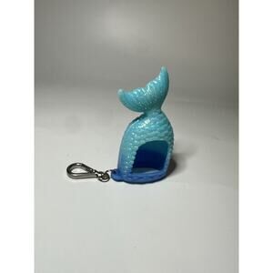 Bath & Body Works LIGHT UP BLUE TAIL Pocketbac Holder Case Sanitizer Clip Tale